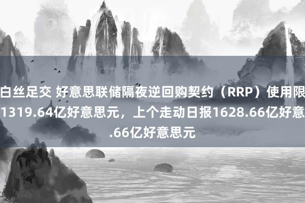 白丝足交 好意思联储隔夜逆回购契约（RRP）使用限制为1319.64亿好意思元，上个走动日报1628.66亿好意思元